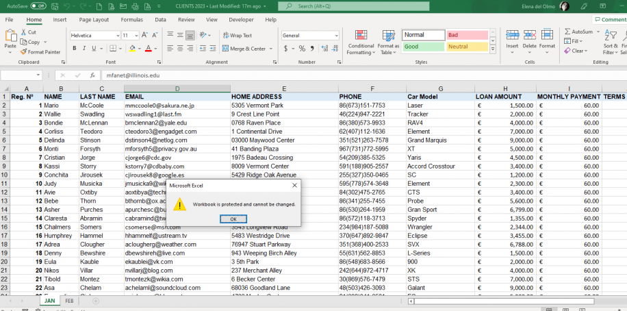 How to Lock Protect Excel Workbook From Editing Cannot modify