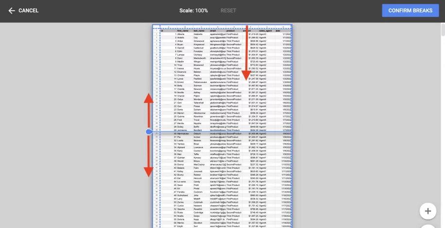How to Set Print Area in Google Sheets Easy Guide Edit Page Breaks